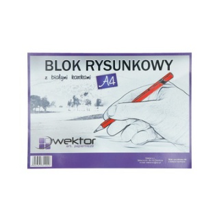 BLOK RYSUNKOWY A4 BIAŁY, Podkategoria, Kategoria