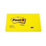 Bloczek samop. POST-IT® (655N) 127x76mm 1x100 kart. jaskrawy żółty, Bloczki samoprzylepne, Papier i etykiety