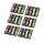 Zestaw promocyjny zakładek POST-IT® (683-4), PP, 11,9x43,2mm, 4+2x35 kart., mix kolorów, 2 GRATIS