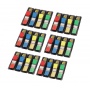 Index Tab Promotion Set POST-IT® (683-4), PP, 11.9x43.2mm, 4x(4x35cards) + 2x(4x35cards)FREE, color mix, Indexing Tabs, Paper and labels