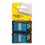 Filing Index Tabs POST-IT® (680-B2EU) PP 25x43mm 2x50 tabs blue