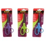 Office Scissors SCOTCH® (14075-MI), for students, 18cm, assorted colours