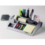 Desk Organiser SCOTCH® (C50), silver, FREE tape, bookmarks, pad