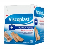 Plasters VISCOPLAST MINIFOL 7. 2x2. 5cm, 100pcs, Plasters, First Aid Kits, Cleaning & Janitorial Supplies and Dispensers