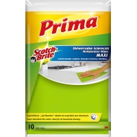 Ściereczki uniwersalne PRIMA Maxi "Jak bawełna" 10szt. żółte, Akcesoria do sprzątania, środki czyszczące, Bezpieczeństwo, higiena, wysyłka