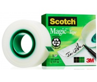 Taśma biurowa SCOTCH® Magic™ (810), matowa, 19mm, 33m, Taśmy biurowe, Drobne akcesoria biurowe