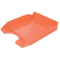 Desktop Letter Tray polystyrene/PP A4 orange