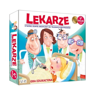 LEKARZE - GRA PLANSZOWA N 3315, Planszowe, Gry