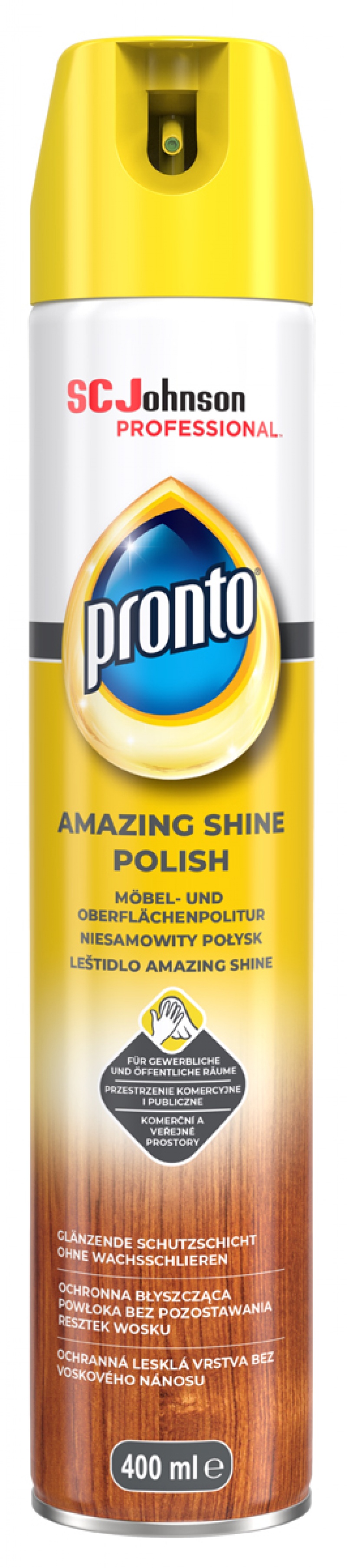 Pianka do mebli PRONTO Classic, 400ml, Środki czyszczące, Artykuły higieniczne i dozowniki