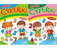 KSIĄŻECZKA MOJE CYFERKI Z NAKLEJKAMI, Podkategoria, Kategoria