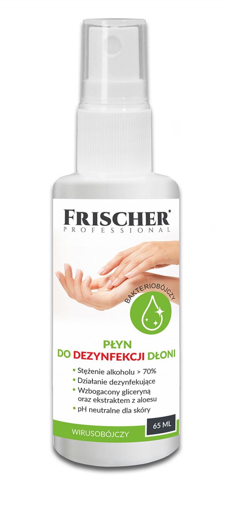Płyn do dezynfekcji dłoni ITSEPTIC, 65ml, Akcesoria do sprzątania, Artykuły higieniczne i dozowniki
