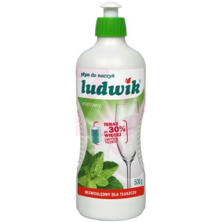 PŁYN DO MYCIA NACZYŃ LUDWIK MIĘTA, 500ML, Podkategoria, Kategoria