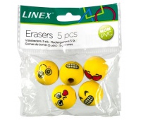 GUMKI NA OŁÓWEK LINEX EMOJI /5/, Podkategoria, Kategoria