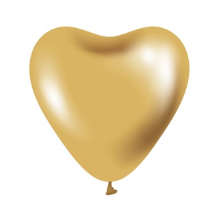 BALONY BEAUTY&CHARM 12" /6/ PLATYNOWE ZŁOTE SERCA, Podkategoria, Kategoria