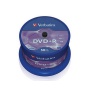 Verbatim DVD+R 16x 4,7GB 50p cake box DataLife+AZO+,scratch res, bez nadr,, Płyty CD/DVD i dyskietki, Akcesoria komputerowe