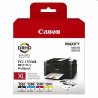 Canon Tusz PGI-1500XL CMYK Multipack Black - 34,7 ml, CMY: 3 x 12 ml, Tusze, Materiały eksploatacyjne