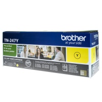 Brother Toner TN-247Y Yellow 2,3K, Tonery, Materiały eksploatacyjne