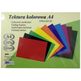 BRYSTOL KOLOROWY A4 20ARK.MIX CPA4-225-20, Podkategoria, Kategoria