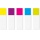 Zakładki indeksujące POST-IT® (683-5CBP), 11,9mmx43,1mm, 3x20+2x20, mix kolorów