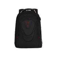Plecak WENGER Ibex Ballistic Deluxe, 17", czarny, Torby, teczki i plecaki, Akcesoria komputerowe