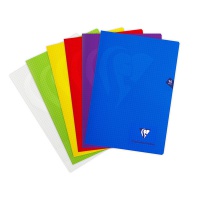 Zeszyt CLAIREFONTAINE Mimesys, w kratkę, 48 kart., 21x29,7cm, mix kolorów, Zeszyty, Artykuły szkolne