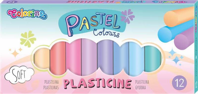 PLASTELINA COLORINO KIDS 12KOL.PASTEL, Podkategoria, Kategoria