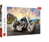 Puzzle 500 - Czarny motocykl, Podkategoria, Kategoria