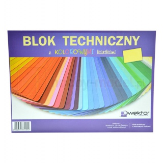 BLOK TECHNICZNY A3 KOLOR, Podkategoria, Kategoria
