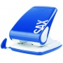 Dziurkacz Design 518 paperbox dziurkuje do 40 kartek niebieski, Dziurkacze, Drobne akcesoria biurowe