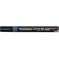 Marker olejowy DONAU D-Oil, okrągły, 2,8mm, zielony, Markery, Artykuły do pisania i korygowania