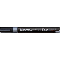 Marker olejowy DONAU D-Oil, okrągły, 2, 8mm, srebrny