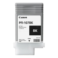 Canon Tusz PFI107BK Black 130 ml, Tusze oryginalne, Materiały eksploatacyjne