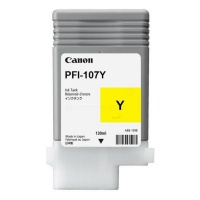 Canon Tusz PFI107Y Yellow 130 ml, Tusze oryginalne, Materiały eksploatacyjne