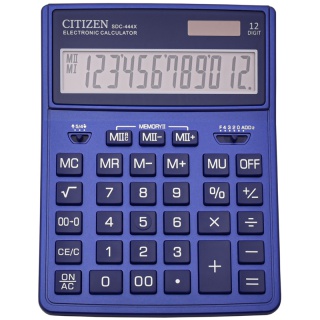 KALKULATOR CITIZEN BIUROWY SDC-444 12-POZ.GRANAT, Podkategoria, Kategoria
