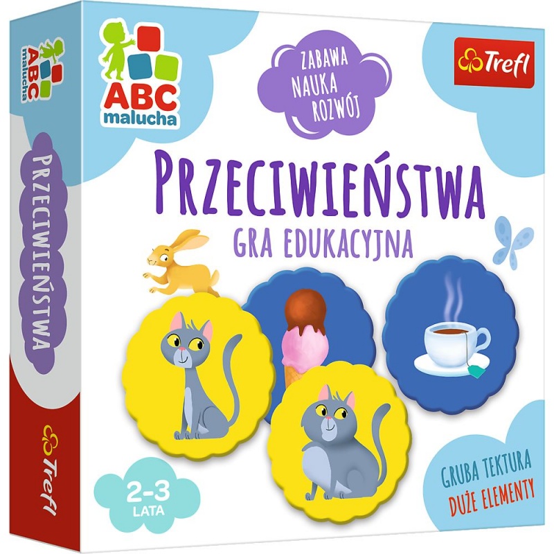 01943 "GRA - Przeciwienstwa/ABC Mal, Edukacyjne, Gry