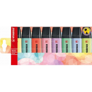 ZAKREŚLACZ BOSS ORIGINAL PASTEL KPL.8szt., Podkategoria, Kategoria