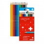 Kredki akwarelowe CARAN D'ACHE Swisscolor, kartonowe pudełko, 12 szt., Plastyka, Artykuły szkolne