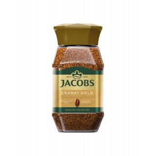 Kawa JACOBS CRONAT GOLD, rozpuszczalna, 200 g, Kawa, Artykuły spożywcze