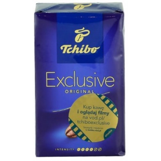 Kawa TCHIBO EXCLUSIVE, mielona, 250 g, Kawa, Artykuły spożywcze