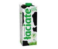 Mleko ŁACIATE, 0,5%, 1 l, Mleka i śmietanki, Artykuły spożywcze