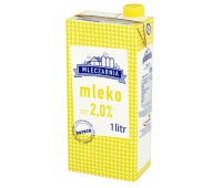 Mleko UHT MLECZARNIA 2%, 1 l, Mleka i śmietanki, Artykuły spożywcze