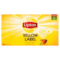 Herbata LIPTON Yellow Label, 50 torebek, Herbaty, Artykuły spożywcze