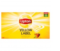 Herbata LIPTON Yellow Label, 50 torebek, Herbaty, Artykuły spożywcze
