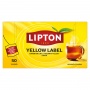 Herbata LIPTON czarna, Yellow Label, 50 torebek