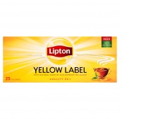 Herbata LIPTON Yellow Label, 25 torebek, Herbaty, Artykuły spożywcze