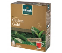 Herbata DILMAH Ceylon Gold, 100 torebek, Herbaty, Artykuły spożywcze