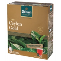 Herbata DILMAH Ceylon Gold, 100 torebek, Herbaty, Artykuły spożywcze