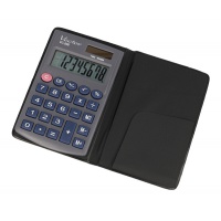 Kalkulator kieszonkowy VECTOR KAV VC-200III, 8-cyfrowy,62,5x98,5mm,szary