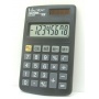 Kalkulator kieszonkowy, VECTOR, KAV DK-055 BLK,8-cyfrowy, 61x102mm,czarny
