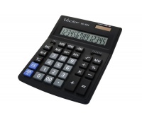 Kalkulator biurowy VECTOR KAV VC-554x, 14-cyfrowy, 153x199mm, czarny